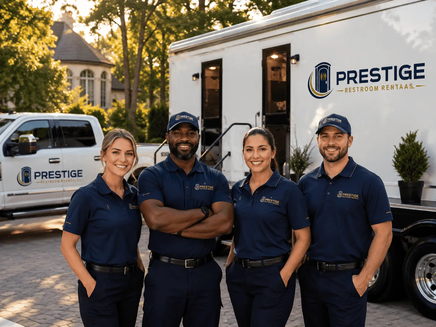 Trusted Luxury Portable Restrooms company in Marston, NC